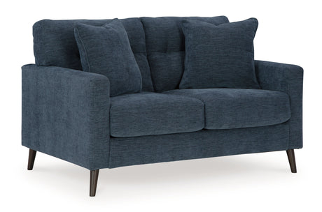 Bixler - Loveseat Blue by Signature Design by Ashley® | Bel Furniture