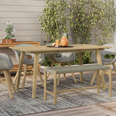Dahlia - Outdoor Indoor Contemporary Bench - view 4