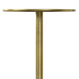 Melene - Side Table - Gray / Gold by Simpli-Home | Bel Furniture