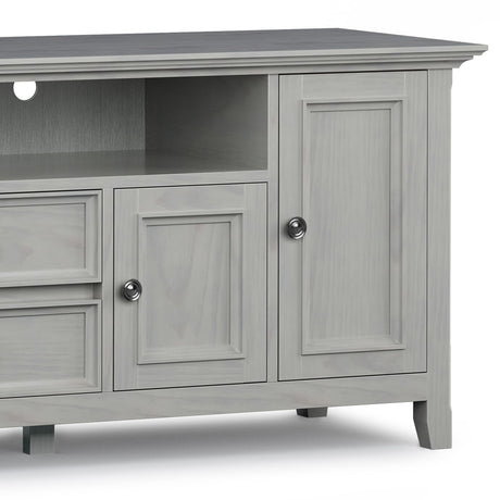 Amherst - Wide TV Media Stand by Simpli-Home | Bel Furniture