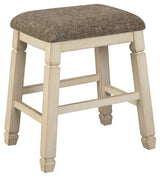 Bolanburg - Beige - Upholstered Stool (Set of 2) by Signature Design by Ashley® | Bel Furniture