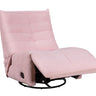 Georgena - Contemporary Swivel Glider Recliner Pink by Lilola Home | Bel Furniture