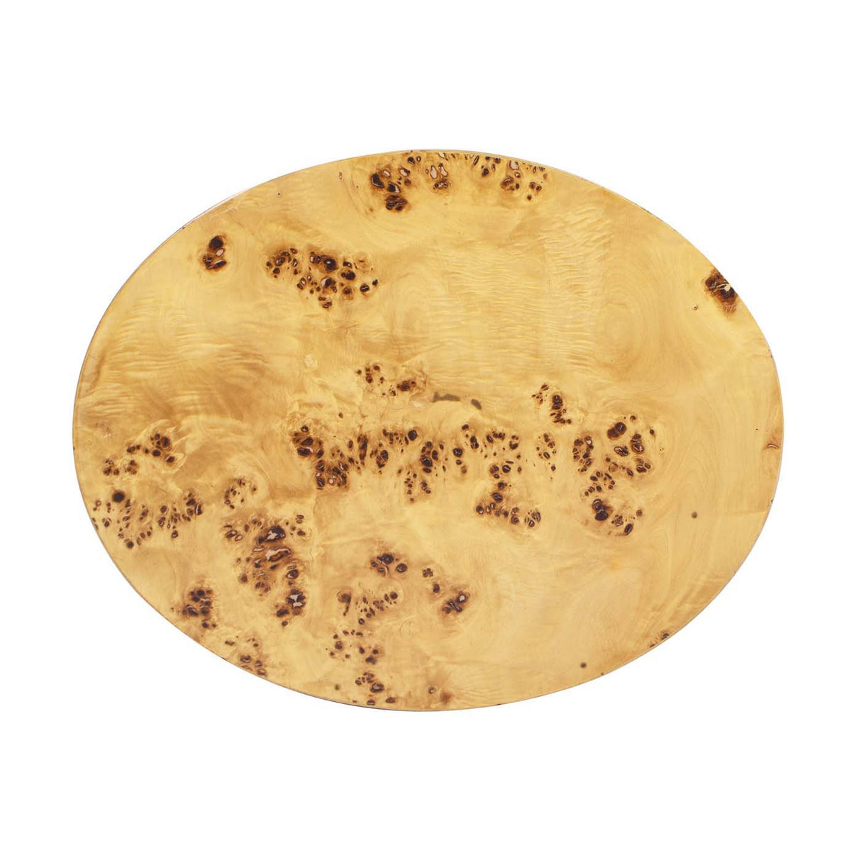 Nebula - Accent Oval Pillar Side Table by Jennifer Taylor Home | Bel Furniture