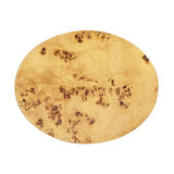 Nebula - Accent Oval Pillar Side Table by Jennifer Taylor Home | Bel Furniture