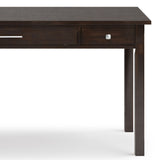 Avalon - Large Desk - Tobacco Brown by Simpli-Home | Bel Furniture