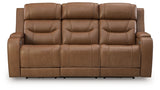 Knightington - Power Reclining Sofa With Audio Seating