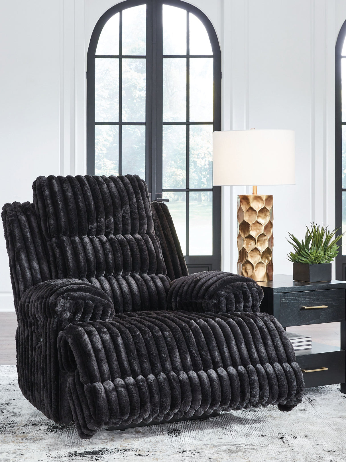 Rhine Falls - Onyx - Zero Wall Recliner by Signature Design by Ashley® | Bel Furniture