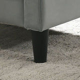 Hale - Velvet Accent Armchair With Tufting by Lilola Home | Bel Furniture