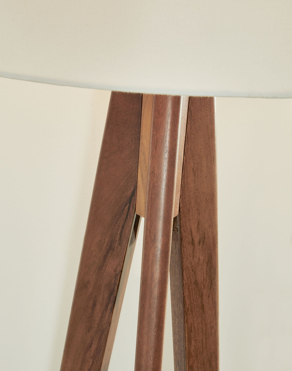 Dallson - Wood Floor Lamp  - Brown