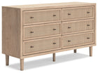 Cielden - Six Drawer Dresser - Two-Tone
