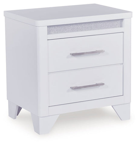 Jarlee - White - Two Drawer Night Stand by Signature Design by Ashley® | Bel Furniture