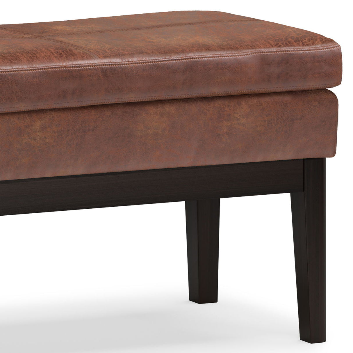 Carlson - Ottoman Bench, Mid Century Design by Simpli-Home | Bel Furniture