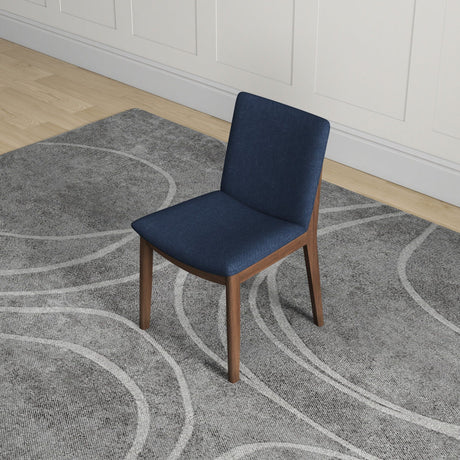 Laura - Mid-Century Modern Solid Wood Dining Chair (Set of 2) - view 34