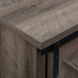 Farmhouse Sliding X Barn Door TV Stand by Walker Edison | Bel Furniture