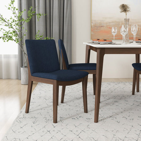 Laura - Mid-Century Modern Solid Wood Dining Chair (Set of 2) - view 35