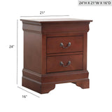 Traditional Style Design Nightstand