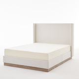 Hosford - Minimalist Canvas Upholstered Wingback Bed