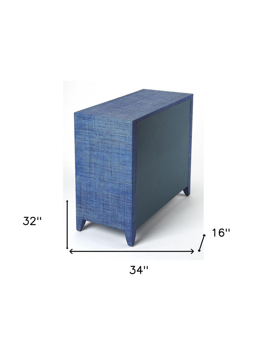 Four Drawer Chest - Blue