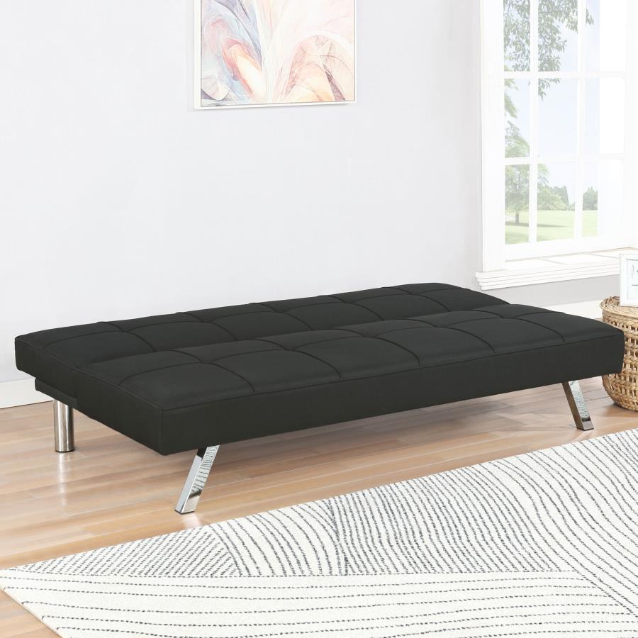 Joel - Upholstered Tufted Convertible Sofa Bed by CoasterEveryday | Bel Furniture