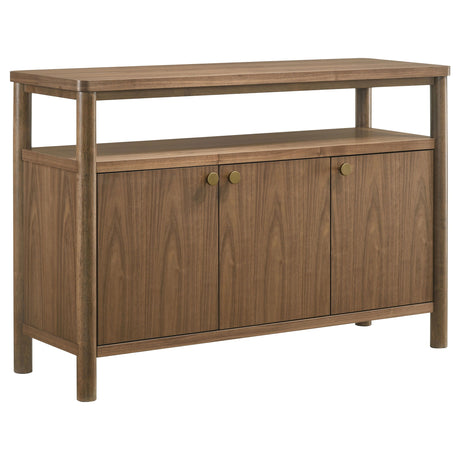 Crestmore - Dining Cabinet Sideboard Buffet - Walnut by Coaster Fine Furniture | Bel Furniture