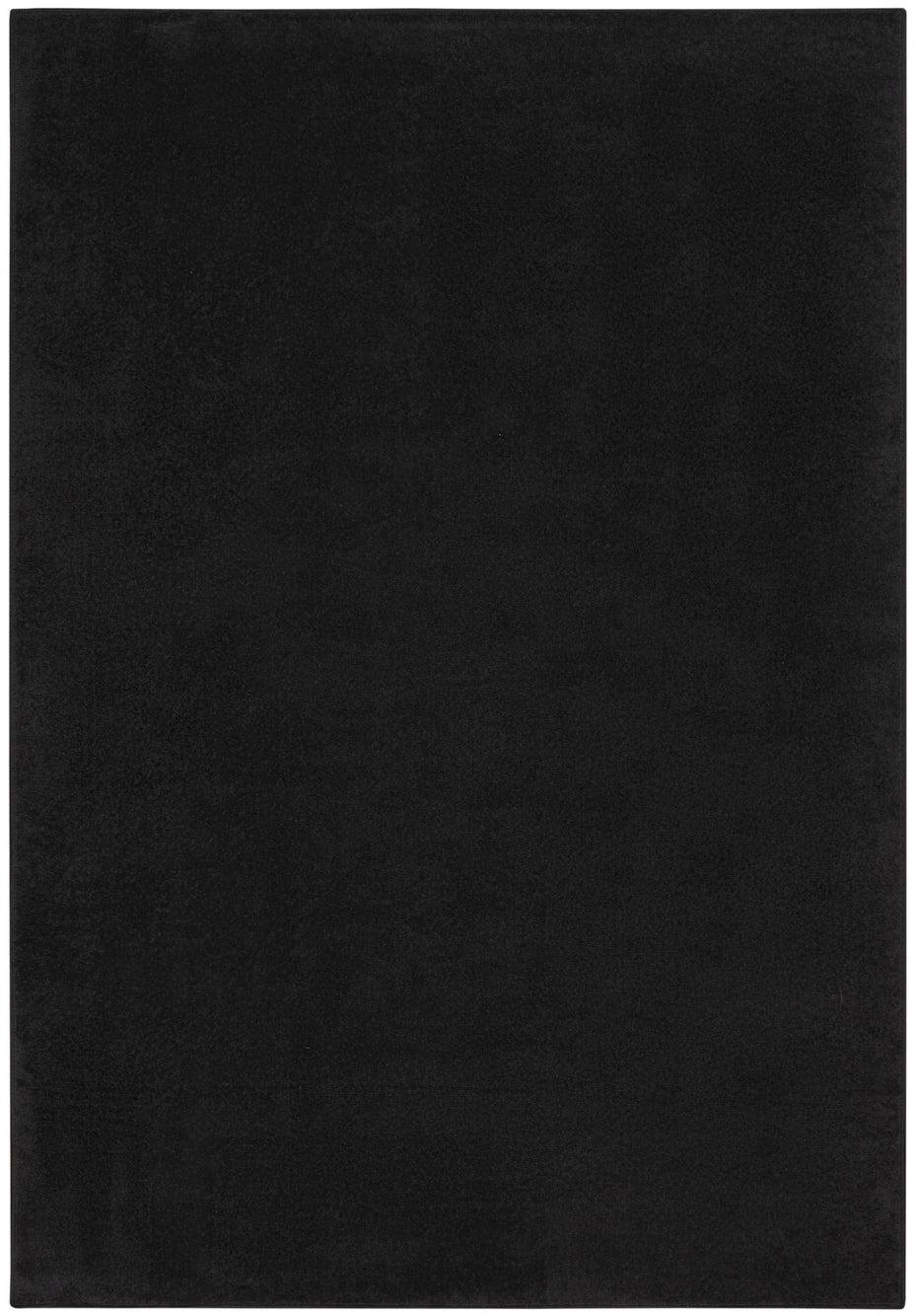 5' X 8' Power Loom Area Rug - Black