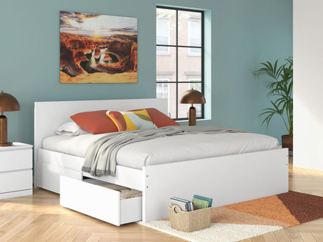 Onita - Panel Platform Bed - view 90