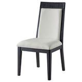 Brookmead - Dining Side Chair (Set of 2) - Ivory / Black