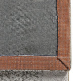 Quarry - 5.25' X 6.5' Abstract Area Rug - Gray / Orange by Jennifer Taylor Home | Bel Furniture