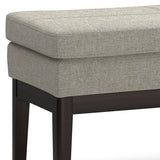 Carlson - Ottoman Bench, Mid Century Design by Simpli-Home | Bel Furniture