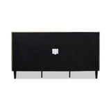 Aspen - Vertical Tufted Modern Headboard Platform Bed Set by Jennifer Taylor Home | Bel Furniture