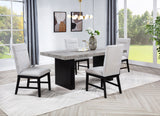 Sebastian - Side Chair (Set of 2) - Black / Gray by Crown Mark | Bel Furniture