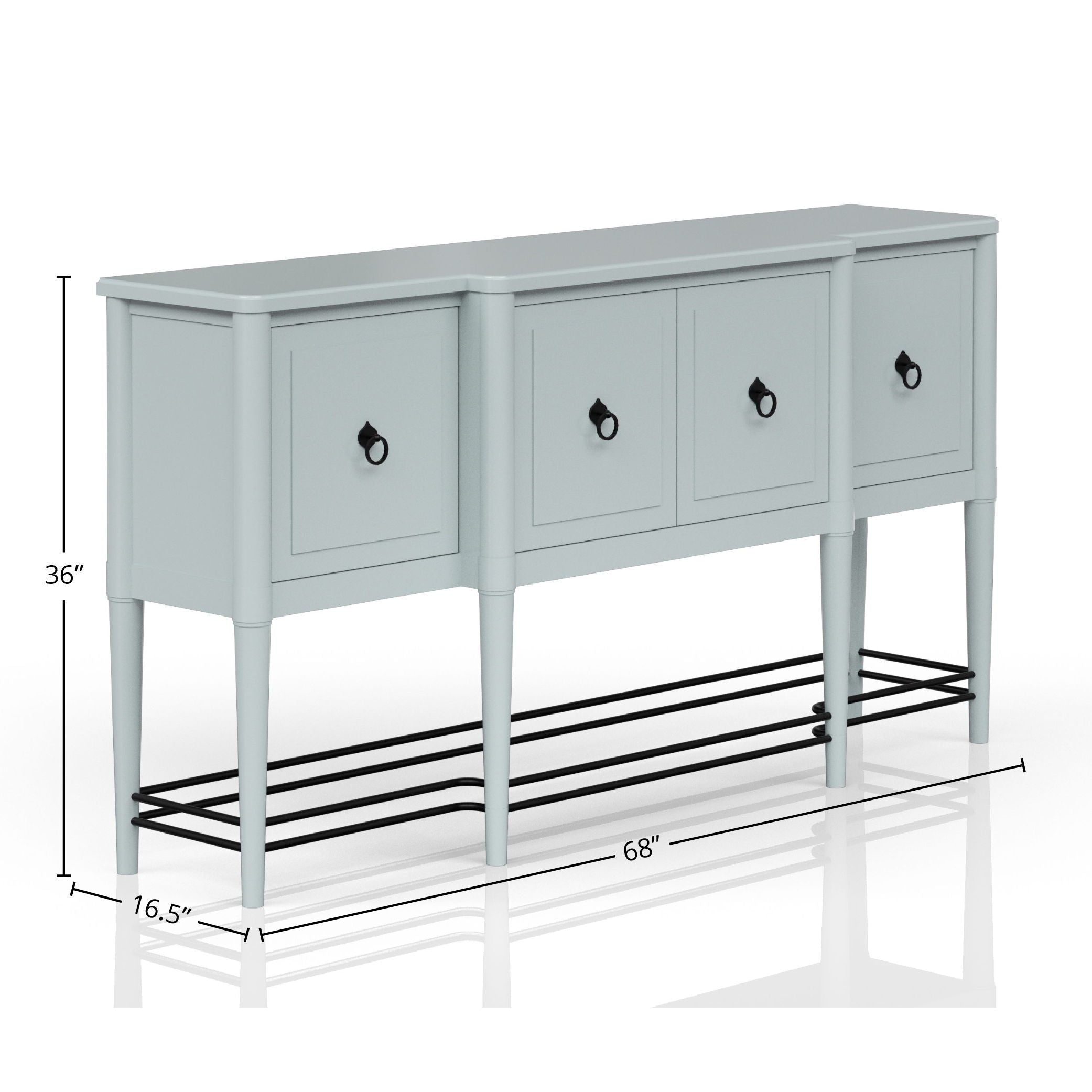 Breakfront - Sideboard - Light Blue