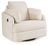 Modmax - Swivel Glider Recliner White by Signature Design by Ashley® | Bel Furniture