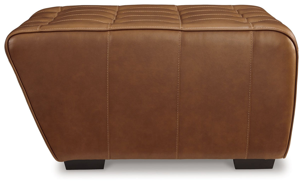 Temmpton - Chocolate - Oversized Accent Ottoman by Signature Design by Ashley® | Bel Furniture