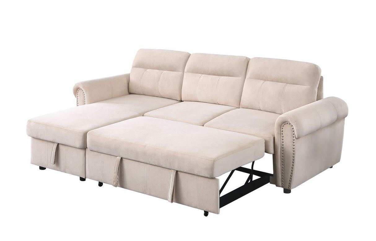 Ashton - Reversible Sleeper Sectional Sofa Chaise