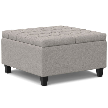 Harrison - Upholstered Coffee Table Storage Ottoman - view 9