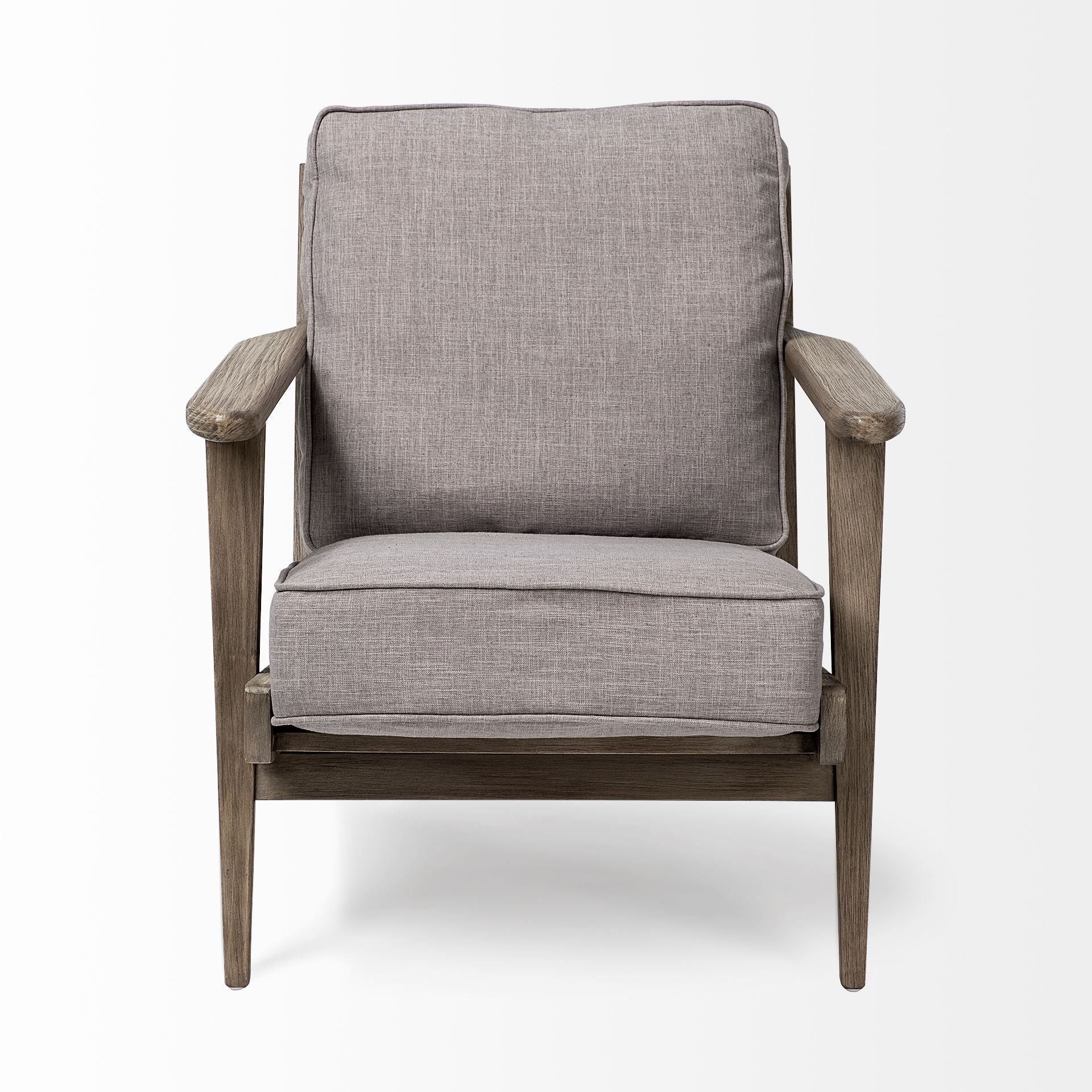 Arm Chair - Gray / Brown