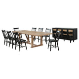 Middleton - 106" Extension Leaf Dining Set by Coaster Fine Furniture | Bel Furniture