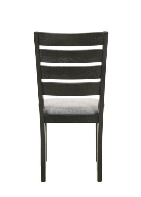 Bardstown - Side Chair (Set of 2) - Wheat / Charcoal by Crown Mark | Bel Furniture