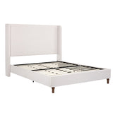 Harper - Tall Headboard Upholstered Bed / High Headboard / Elegant Simplicity / No Box Spring Needed