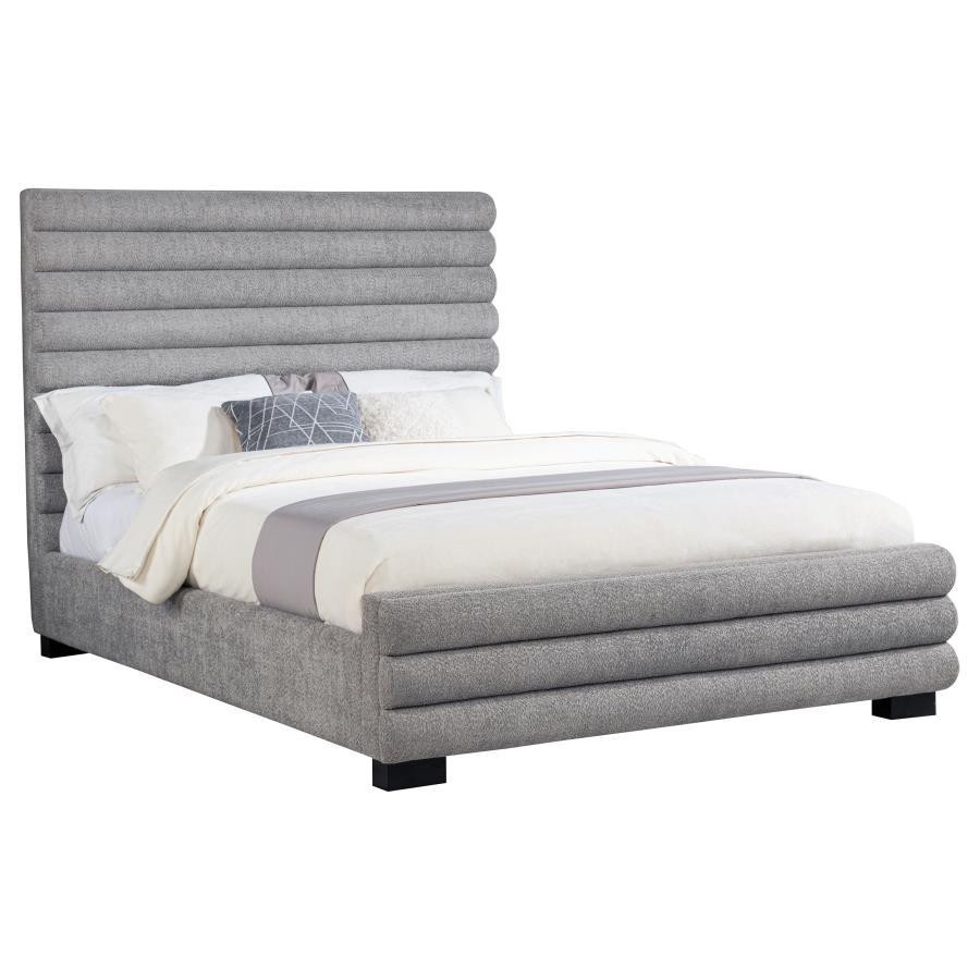 Patricia - Boucle Upholstered Bed by Coaster Fine Furniture | Bel Furniture