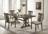 Lloyd - Dining Room Set Dark Brown 5 Pc. Table, 4 Chairs by Crown Mark | Bel Furniture