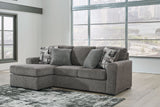 Gardiner - Pewter - Sofa Chaise by Signature Design by Ashley® | Bel Furniture