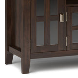 Artisan - TV Media Stand - Tobacco Brown by Simpli-Home | Bel Furniture