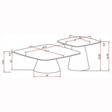 Eason - Cocktail Coffee Table Set