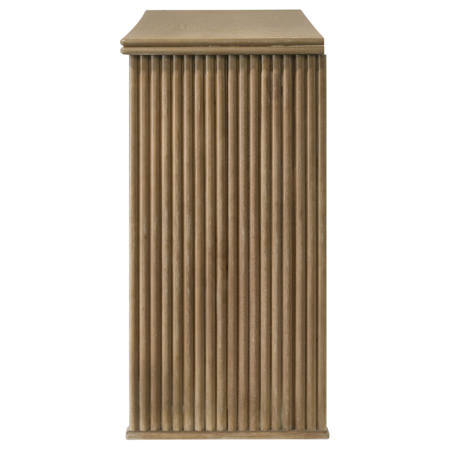 Adina - 2-Door Sideboard Server - Distressed Light Brown by Coaster Fine Furniture | Bel Furniture