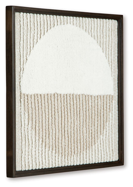 Bachard - Tan / White - Wall Decor by Signature Design by Ashley® | Bel Furniture