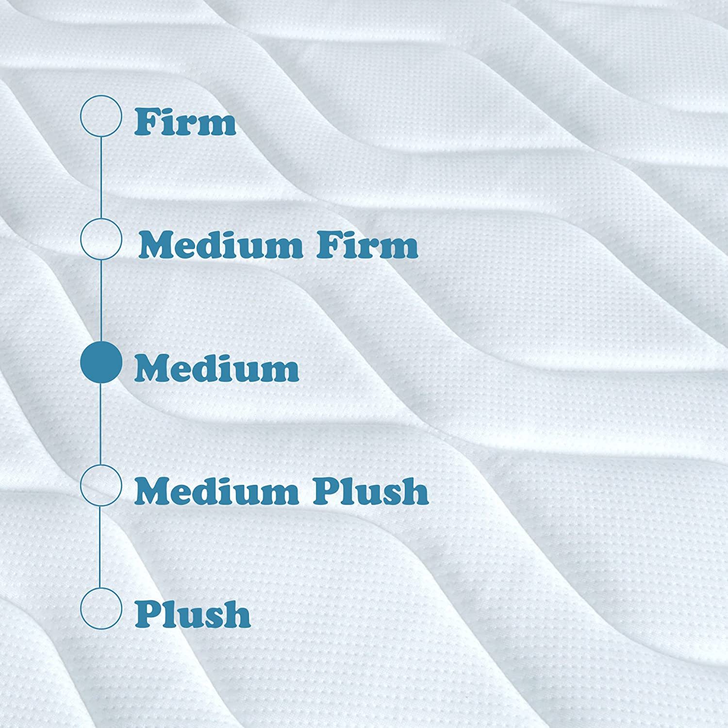 6" Medium Innerspring Hybrid Mattress