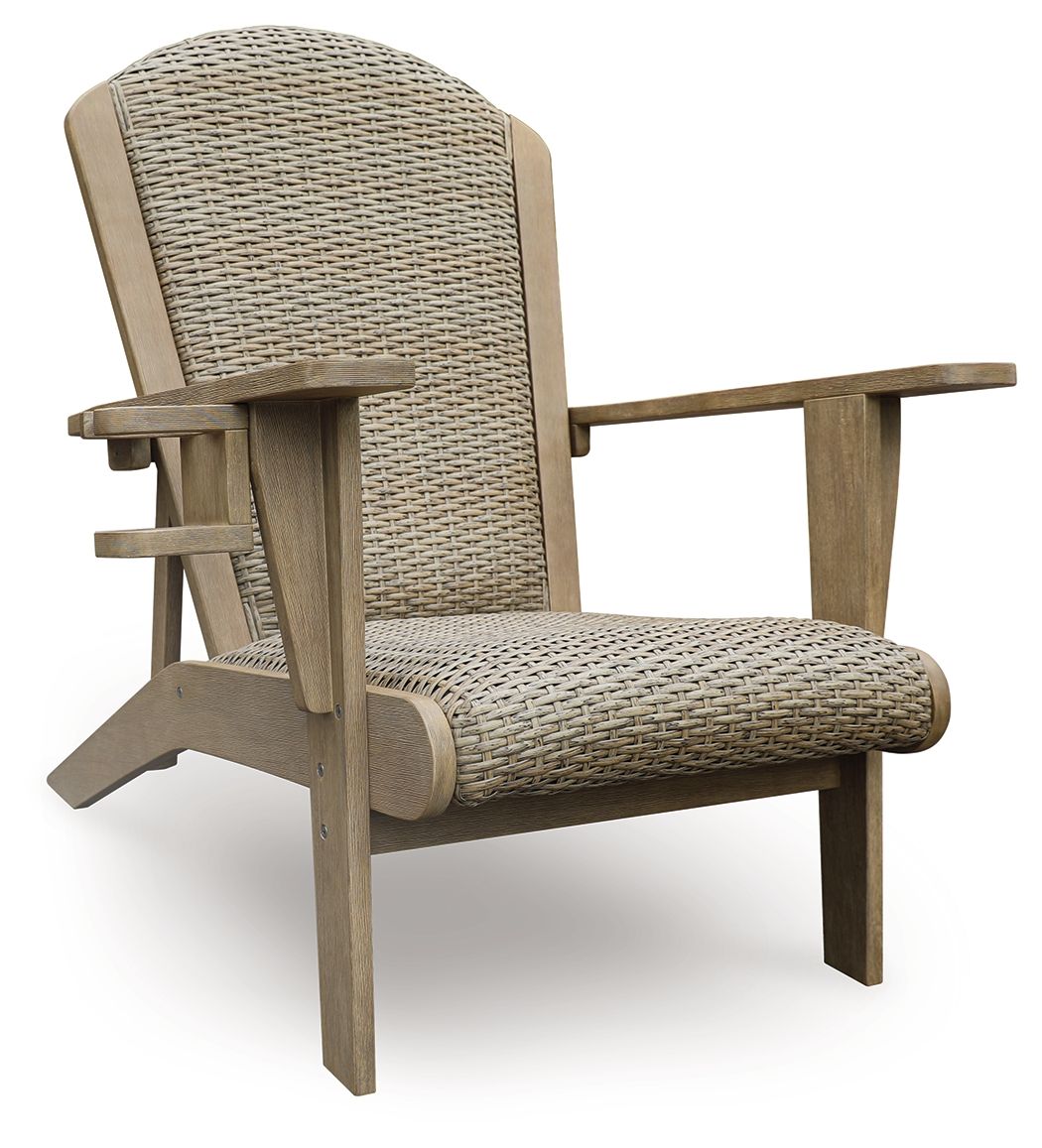 Marina Sun - Beige - Adirondack Chair by Signature Design by Ashley® | Bel Furniture