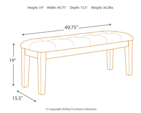 Ralene - Upholstered Bench - view 7